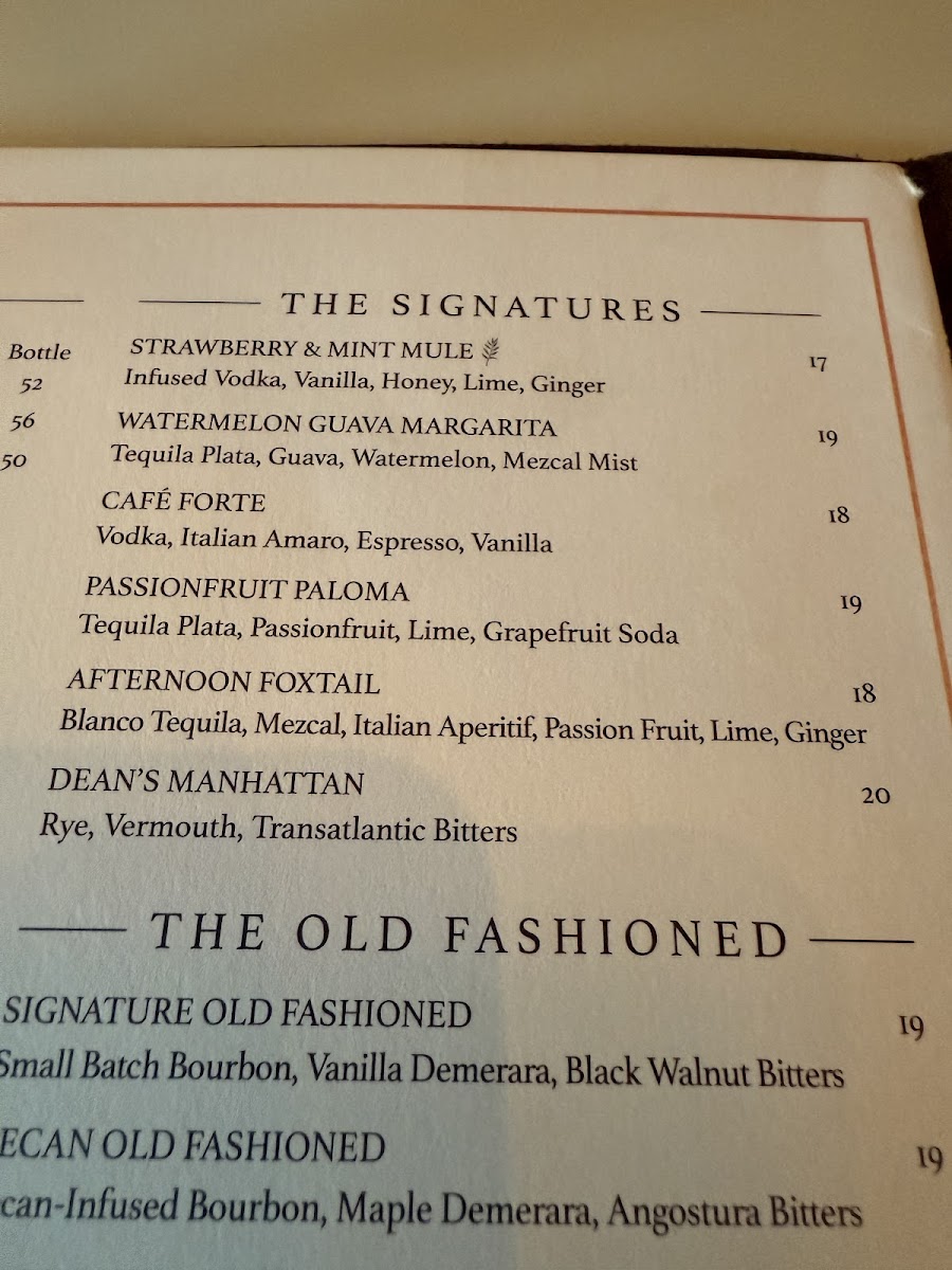 Dean's Italian Steakhouse Menu - Image 2